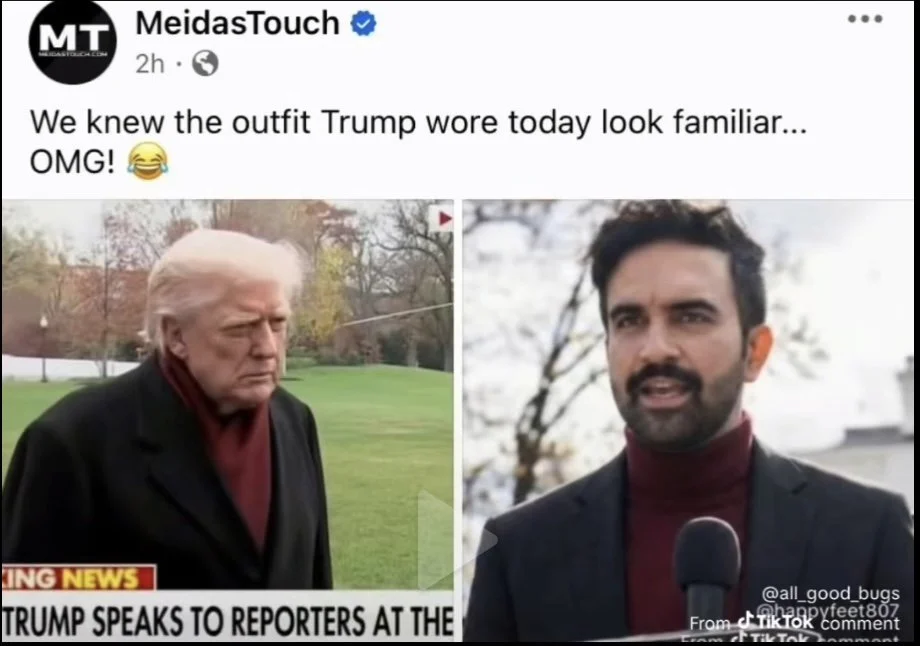 President Donald Trump and NYC Mayor Elect Zohran Mamdani