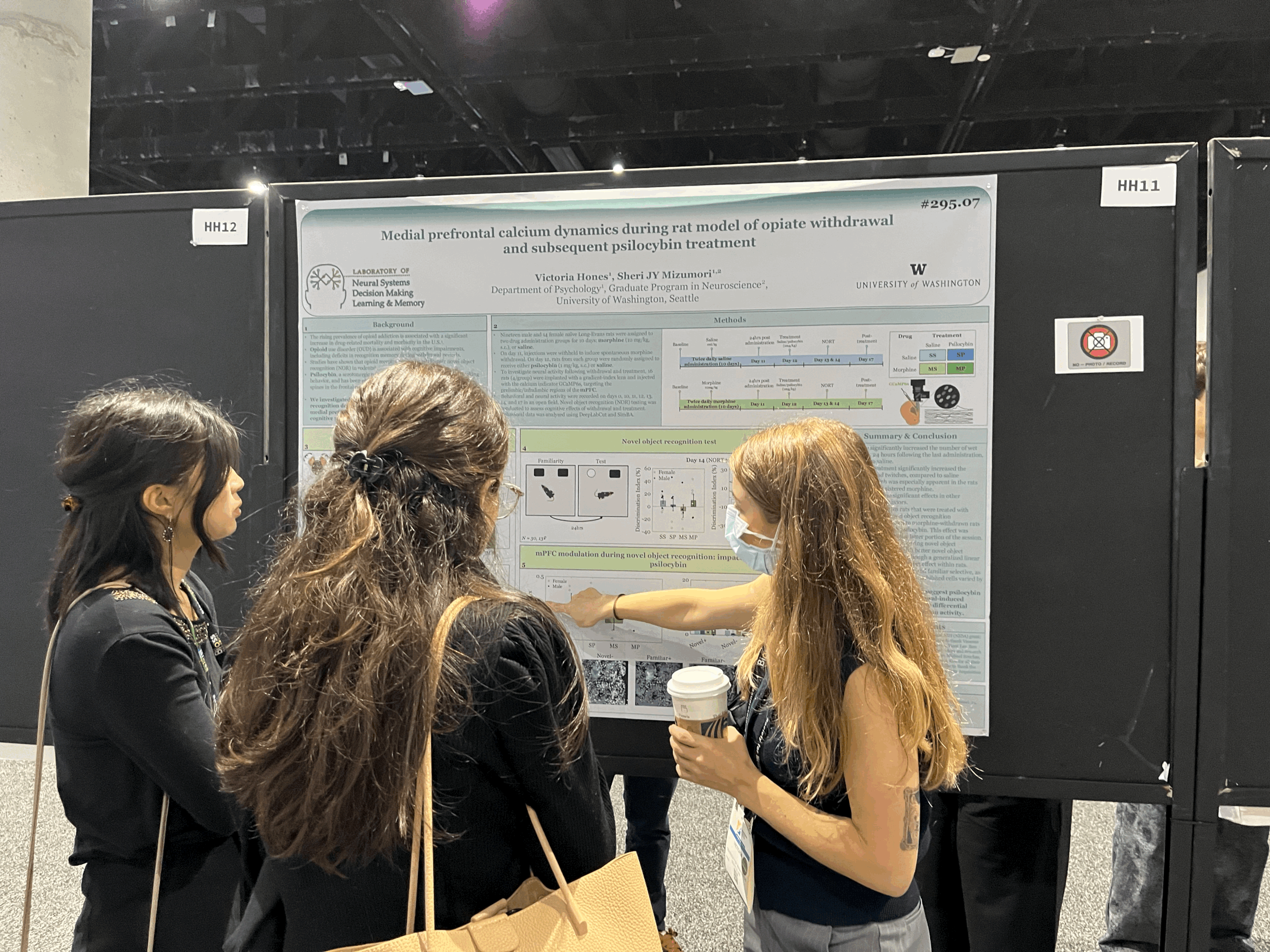 Congratulations Victoria on your presentation at sfn!!