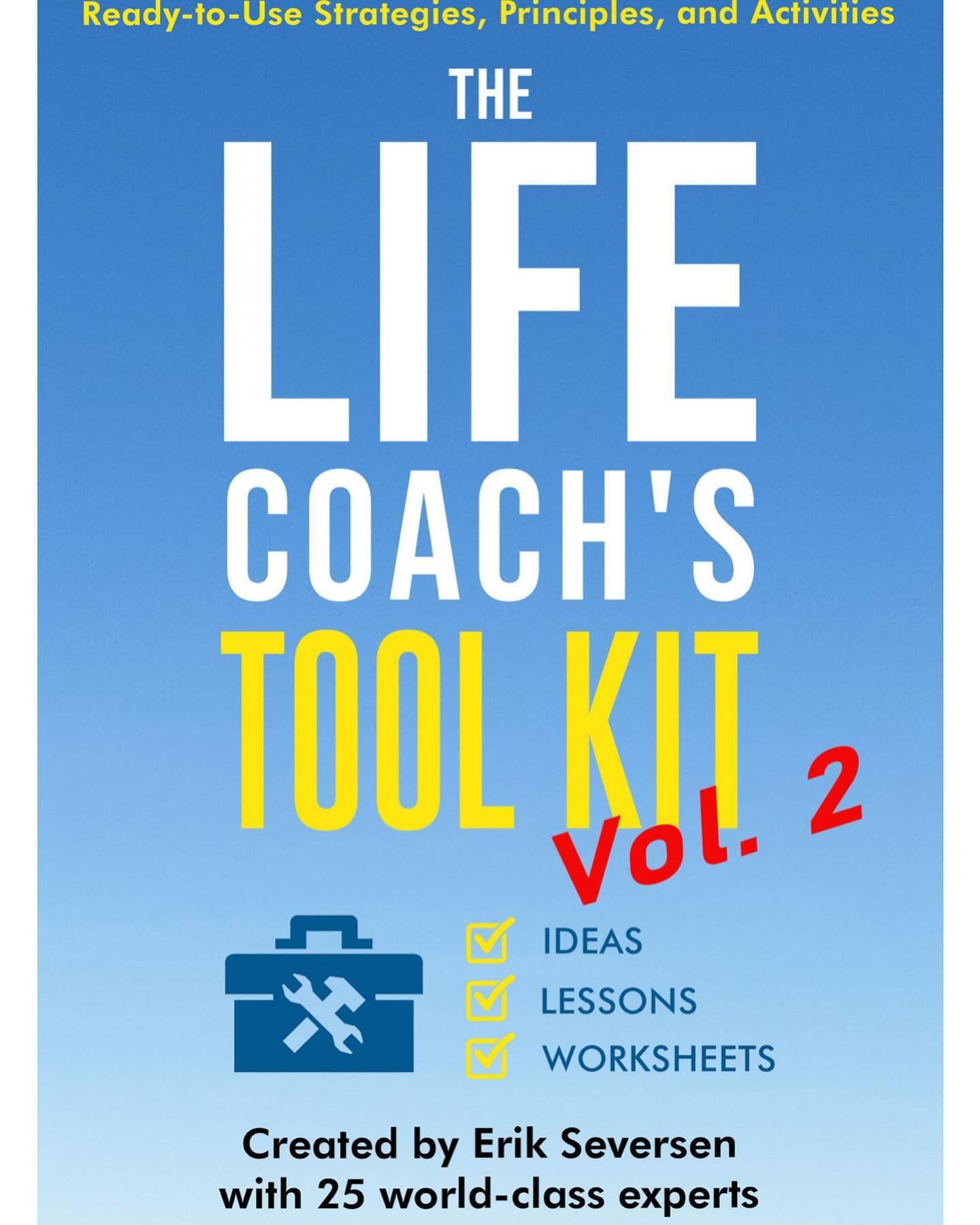 24 world class experts wrote a chapter for this book&hellip;

&hellip;and me! 😉

I say this not to play down my role in this impactful collection of tools and strategies to help coaches coach and non-coaches coach themselves. 

I say it because I&rs