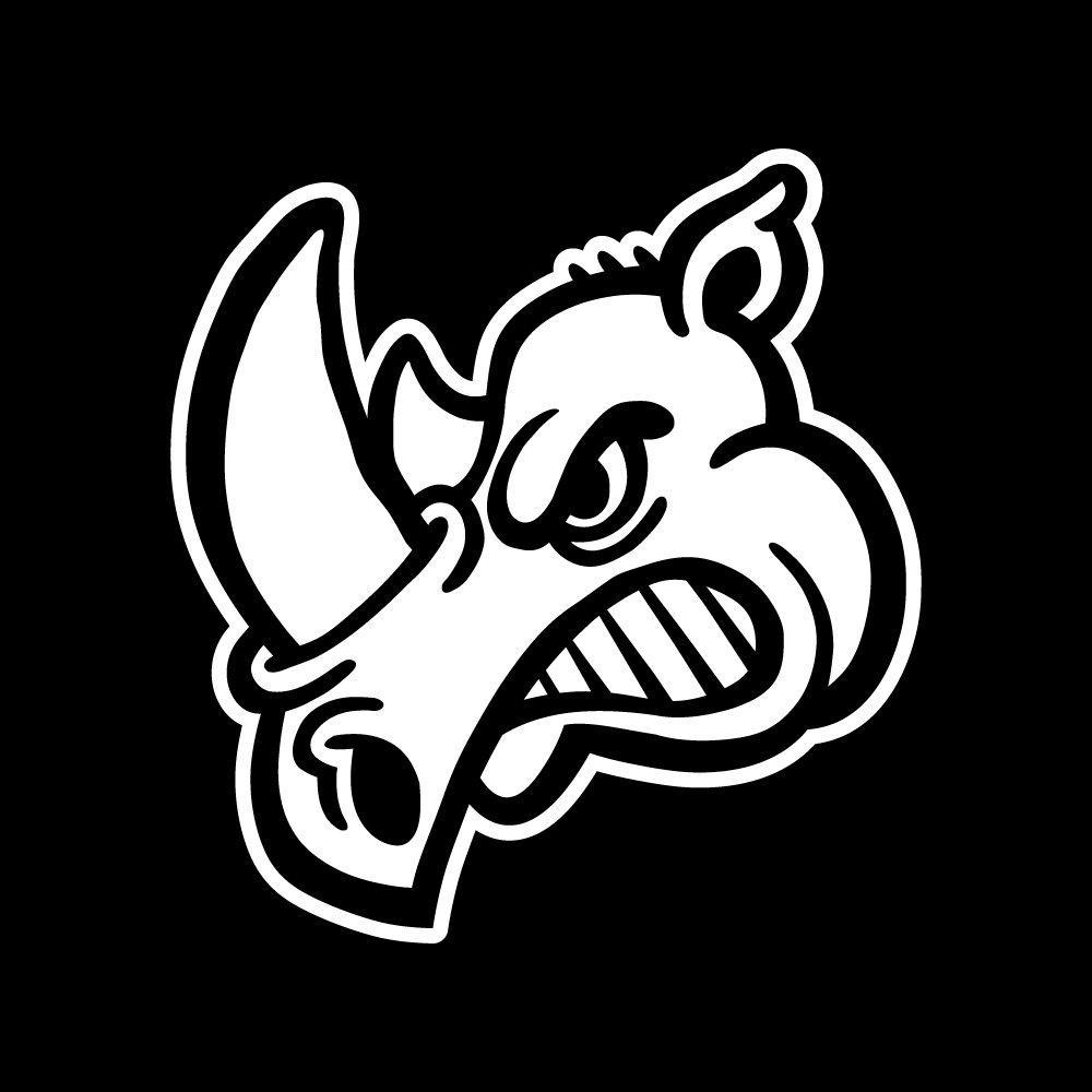 One-color / black and white logo