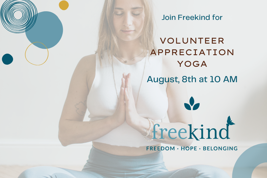Volunteer Virtual Appreciation Yoga