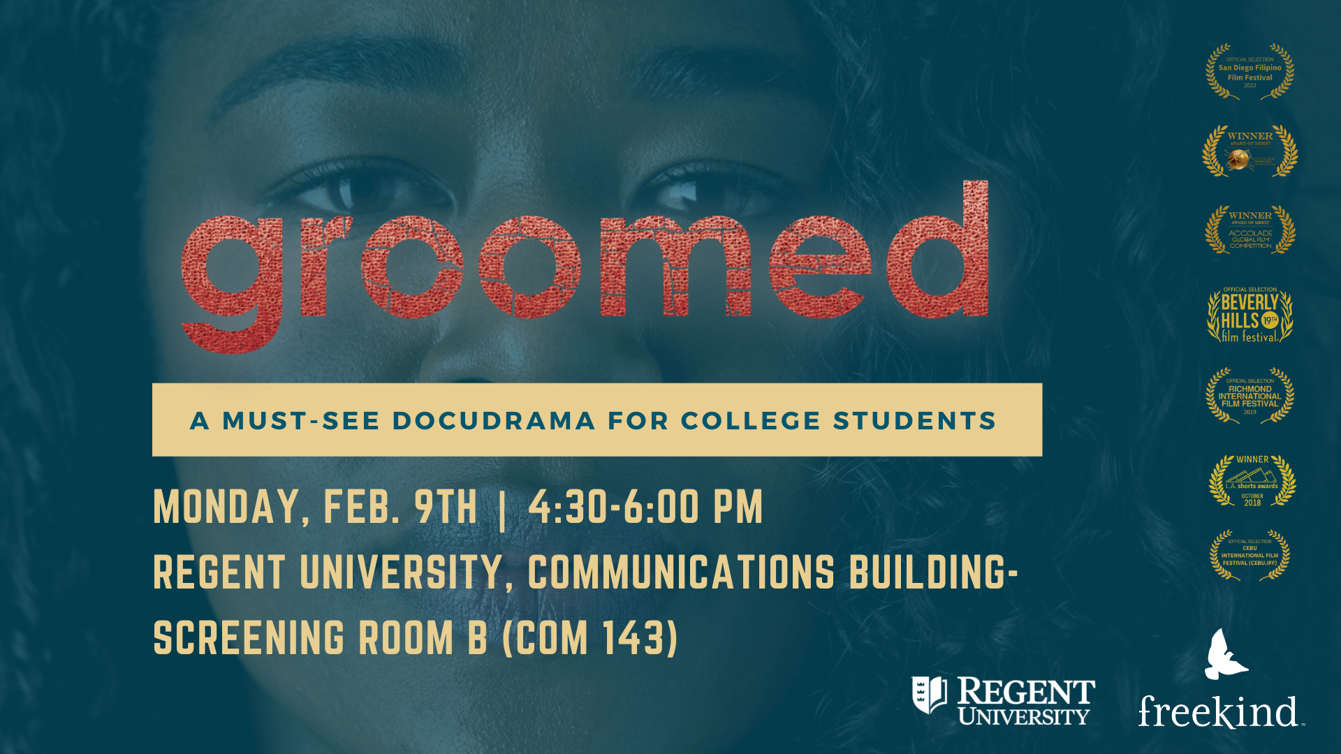 Groomed Showing at Regent University