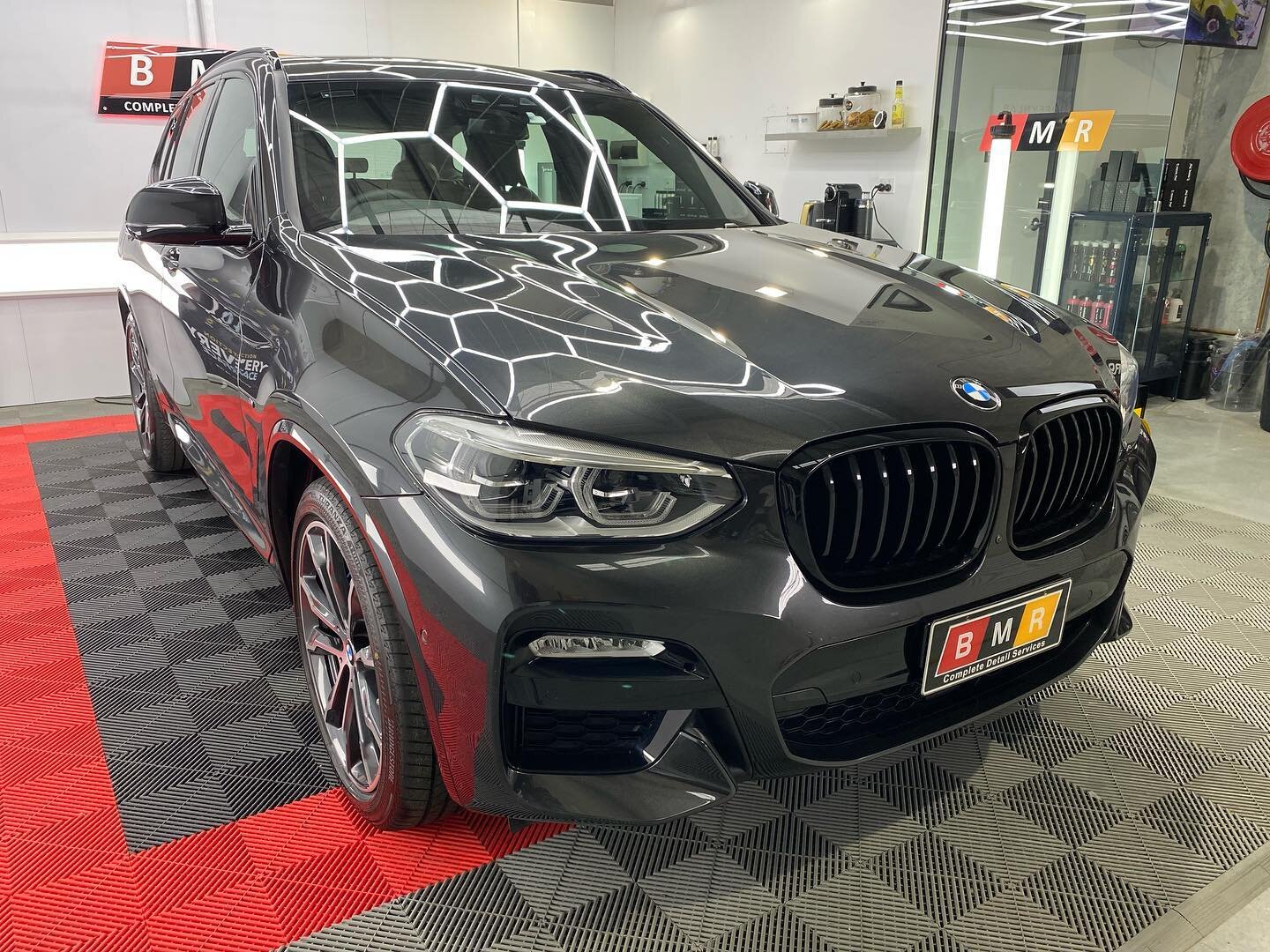 BMW X3 complete protection package. Light paint correction to remove minor swirling and bring out more gloss. Now wearing our BMR Graphene Coating protected for the next 5 years including wheels, glass &amp; leather
&bull;
&bull;

#bmrdetailing #sydn