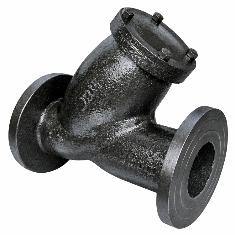 DRP / Veeson CI 'Y' Type Strainer, Table E Flanged Ends