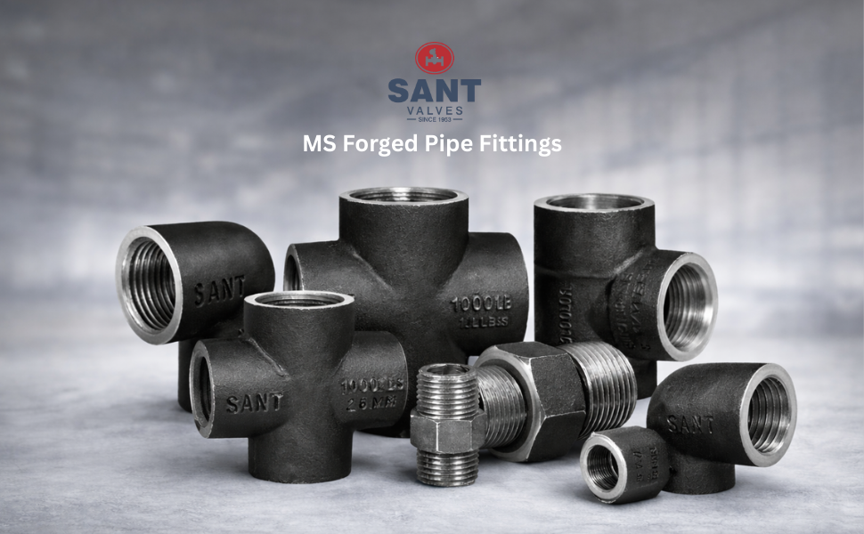 Sant MS Forged Pipe Fittings — carbon steel threaded fittings