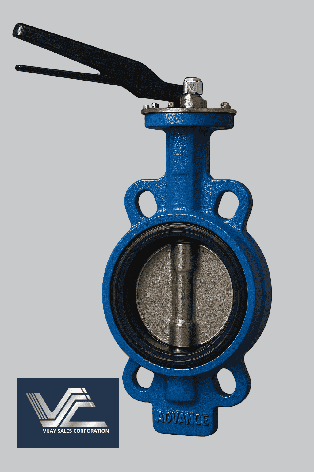Advance CI Butterfly Valve PN16 — lever and gear operated