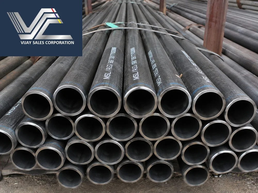 MSL seamless pipes ready stock at Vijay Sales Corporation, Delhi