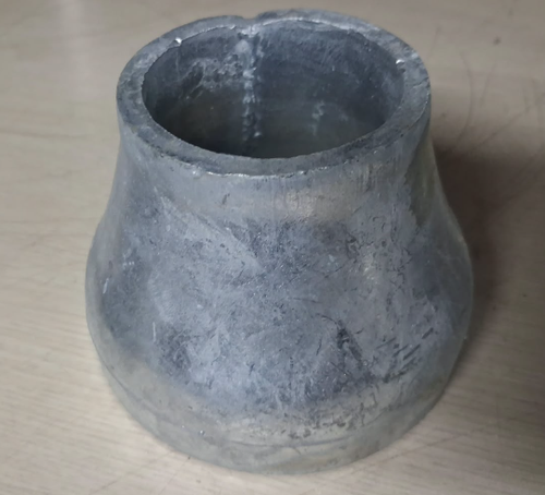 GI ERW butt-weld reducer, heavy, 1-step reduction (galvanised)