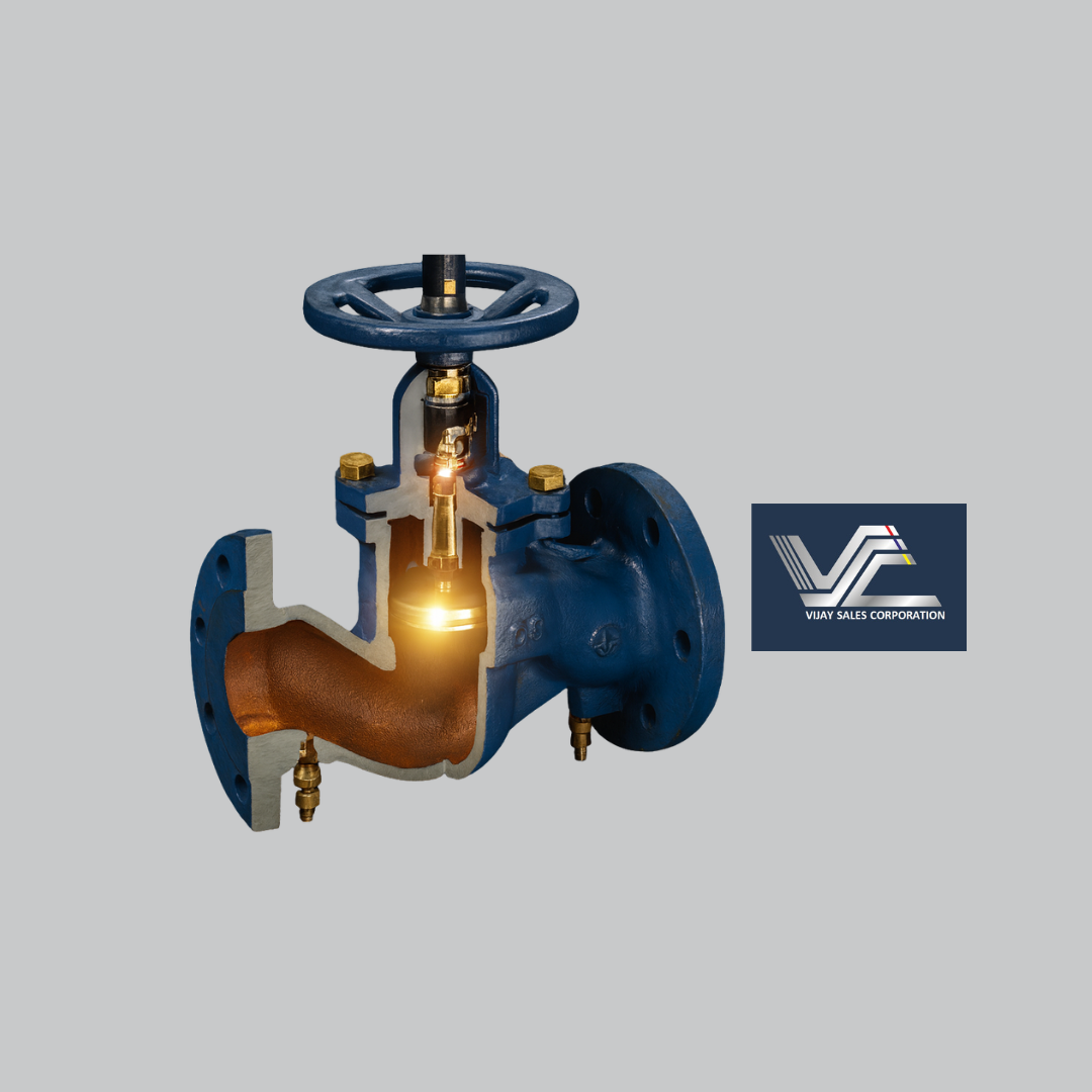Advance CI Balancing Valve, flanged end, for large-bore HVAC chilled water