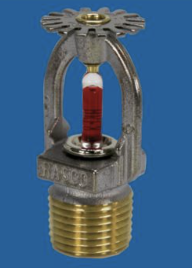 Normal response or standard response sprinkler head