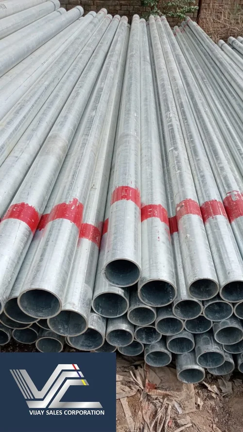 Jindal Hissar pipe ready stock held at Vijay Sales Corporation Delhi yard