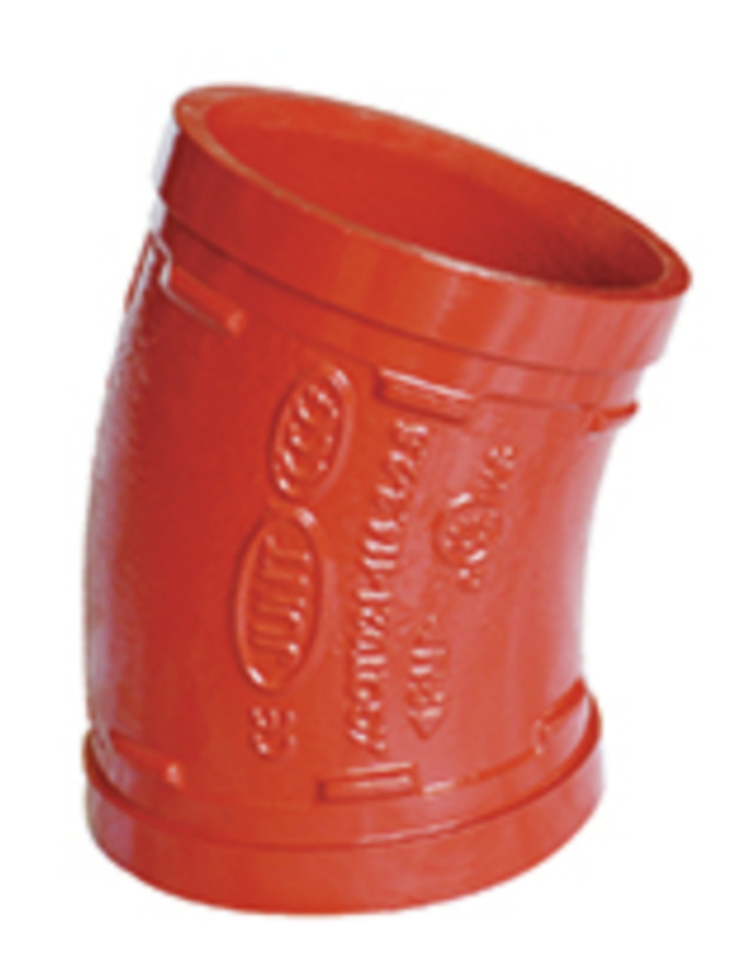 Sant Elbow 22.5 Deg. grooved fitting