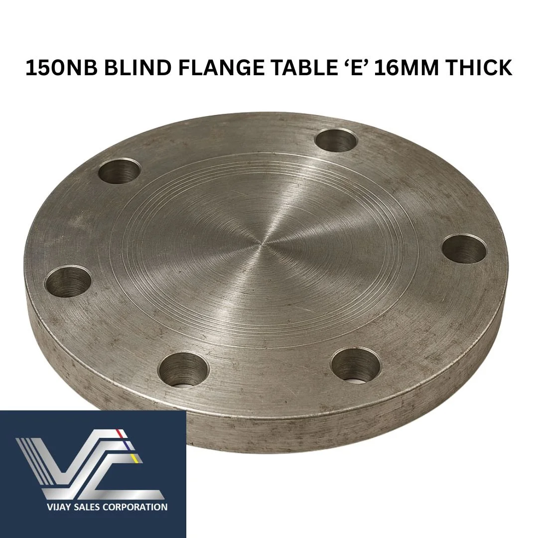 MS blind / dead / dummy flange Table E