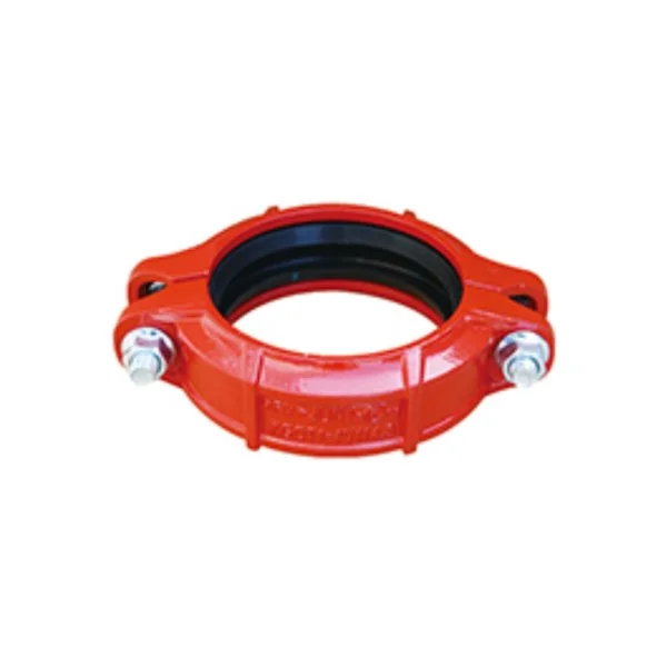 Sant rigid grooved coupling for fire fighting mains