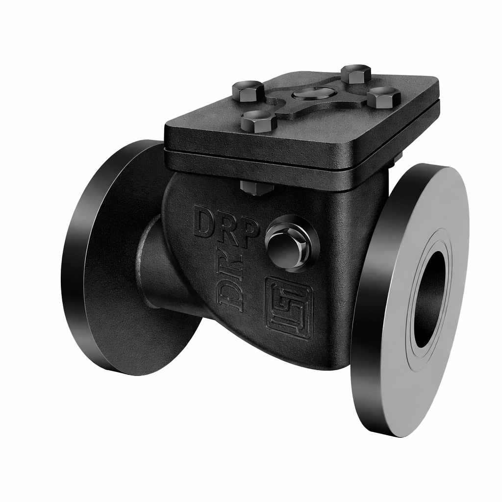 DRP Cast Iron Non Reflux Valve with Rubber Seat