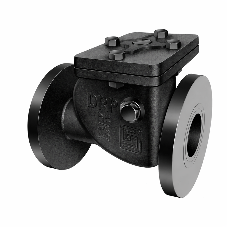 DRP / Veeson CI Non-Return / Reflux Valve PN-16, Rubber Seat