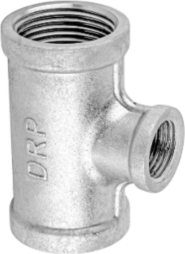 DRP SS Reducing Tee Screwed (SSTR)