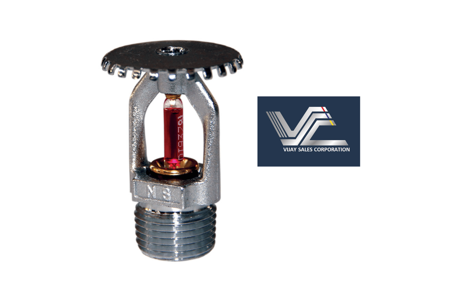 Vijay Sales Corporation — NewAge upright sprinkler, UL listed, K5.6