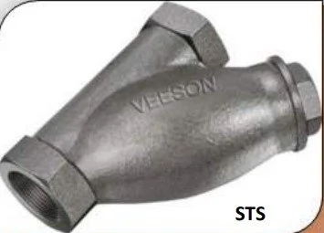 Veeson CI 'Y' Type Strainer, Screwed Ends
