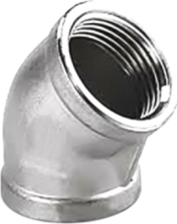 ss elbow 45 deg