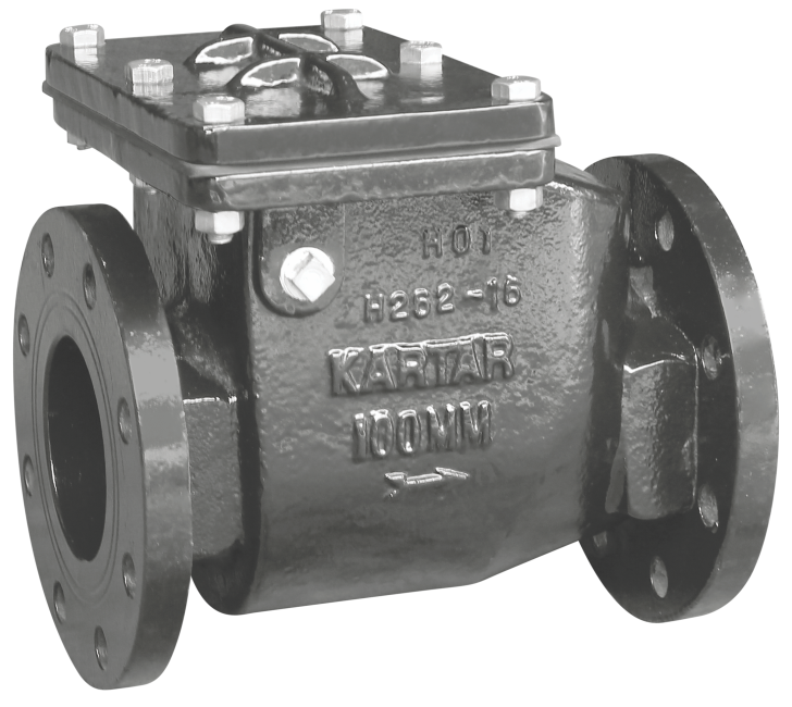 Kartar DI Non-Return Valve IS:5312 flanged