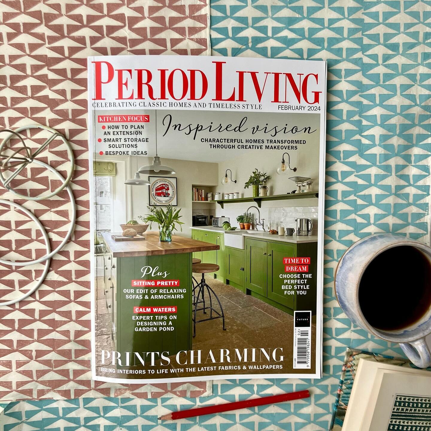 What an lovely way start to 2024 with a mention in the February issue of @period_living 
It&rsquo;s out now!

Thank you so much @alicehumphrys for featuring me in your article. Watch out for her regular Meet the Maker page.

#periodliving #lampshades