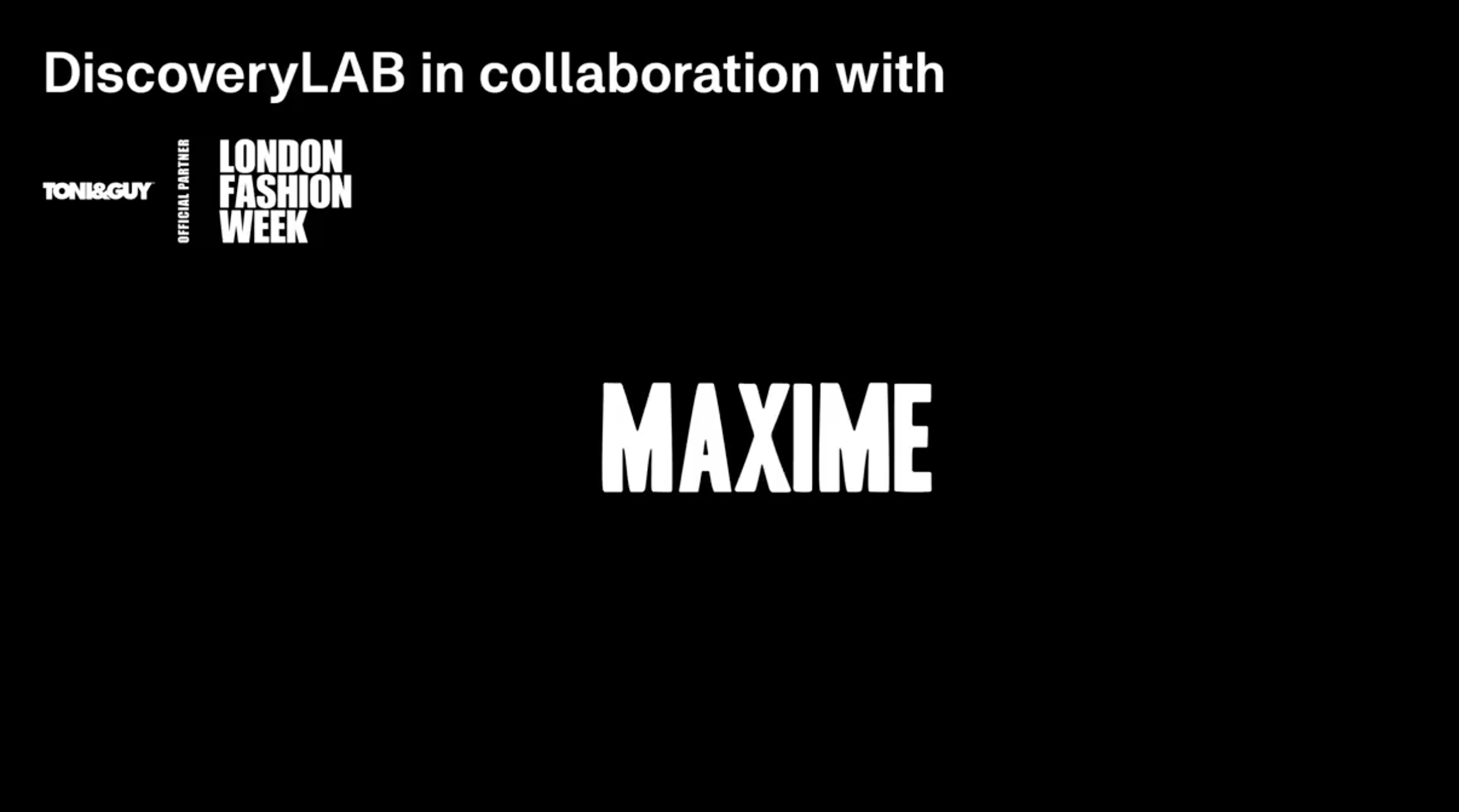 MAXIME EDITION 2 CAMPAIGN / LONDON FW 2021