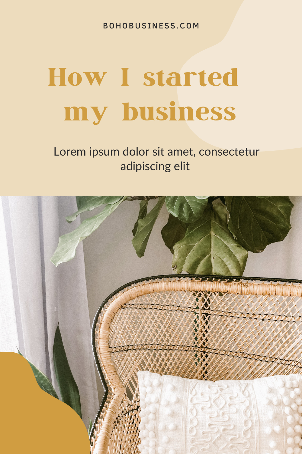 How I started my business