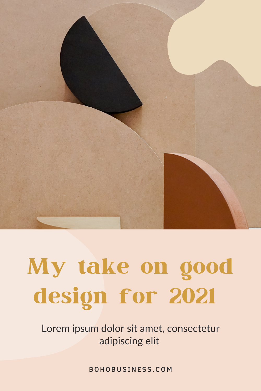 My take on good design for 2021