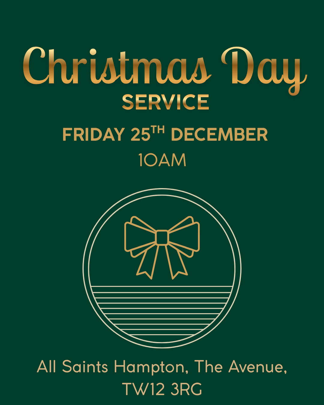 Celebrate the gift of Christmas with us. A short, family friendly service with carols and a short interactive reflection.