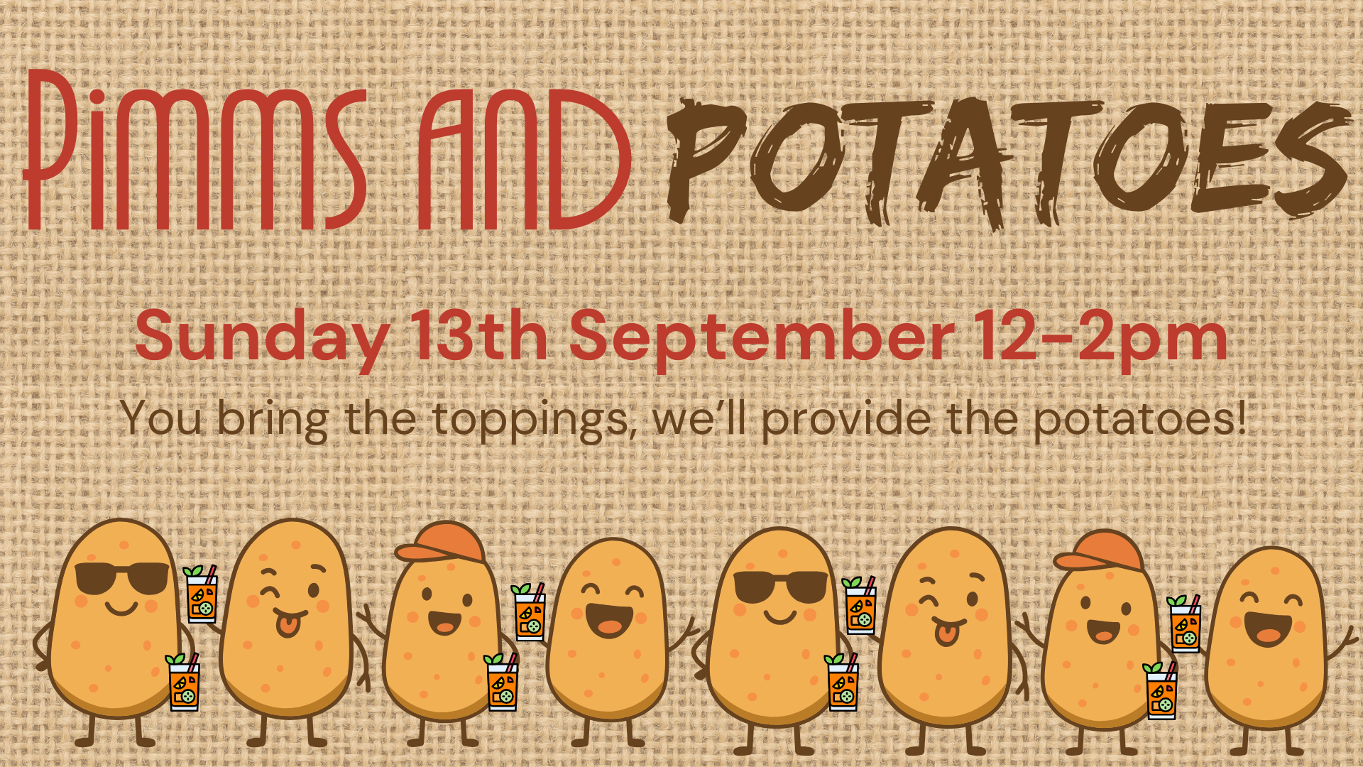 Pimms and Potatoes