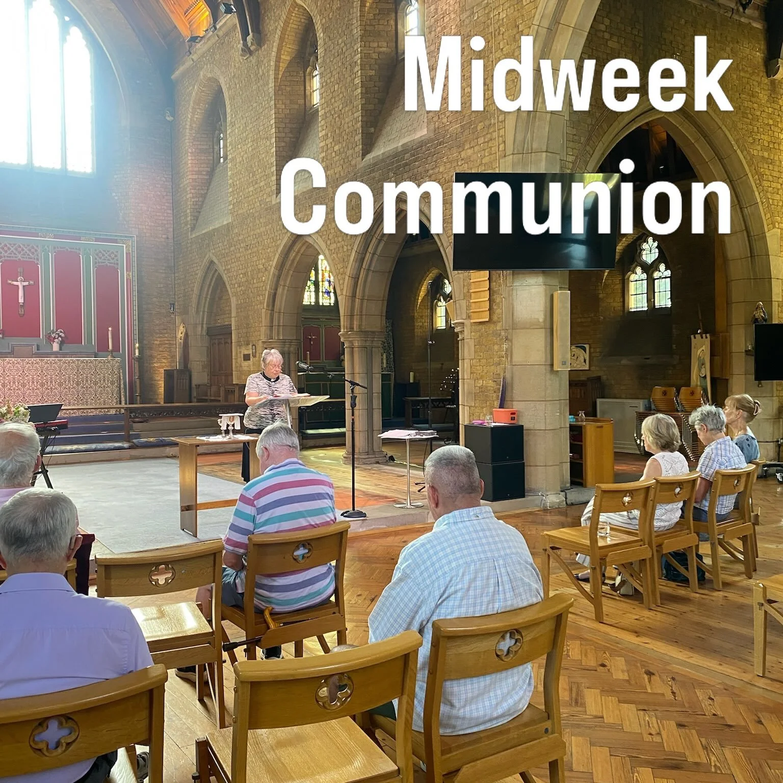 Join us at 9:30am on Wednesday for midweek communion. A chance to pause and be still in the middle of the week.