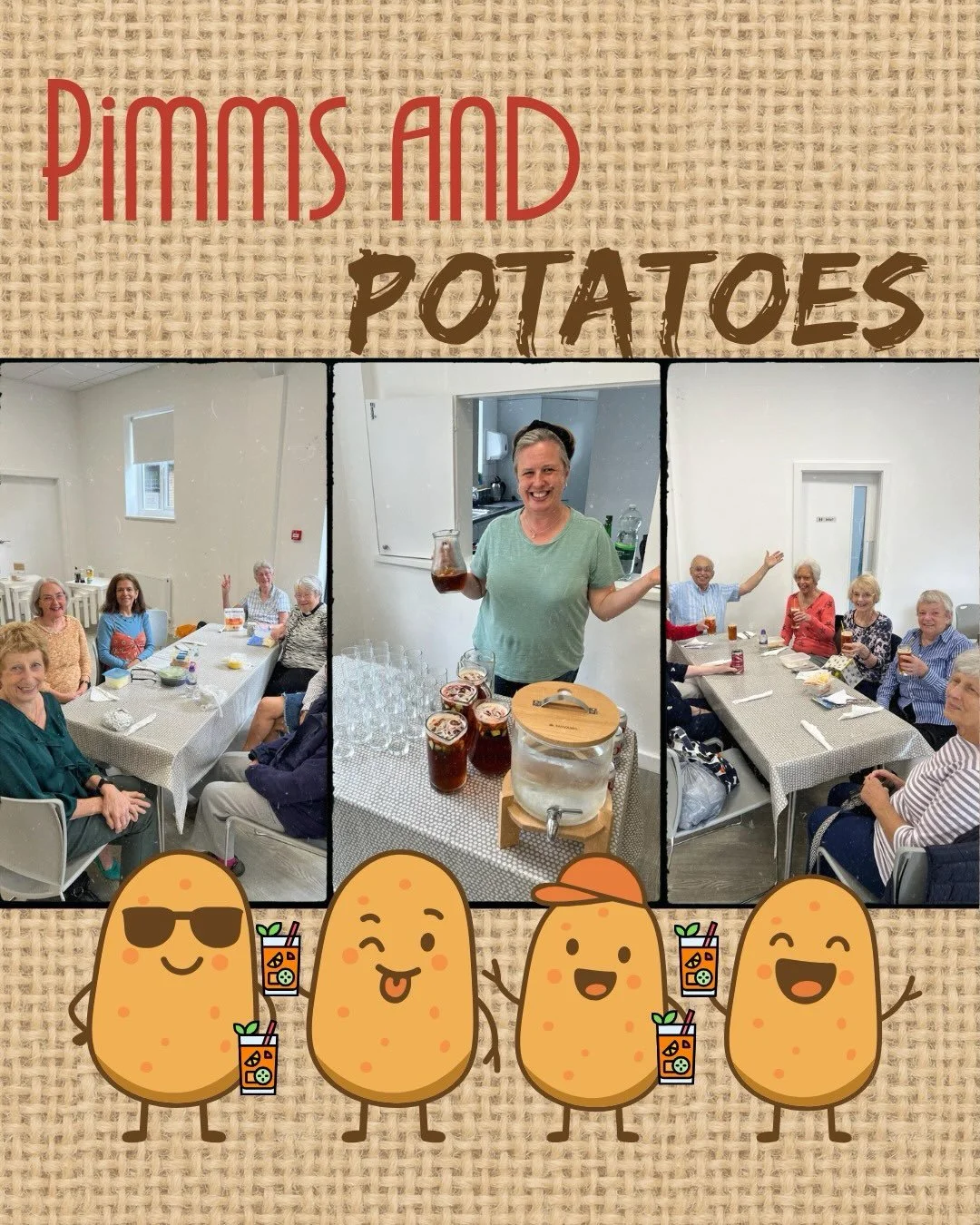 We lost count of how many potatoes we had on Sunday! It was wonderful to gather together to eat and enjoy time with each other. Here&rsquo;s a small glimpse of the fun we had.