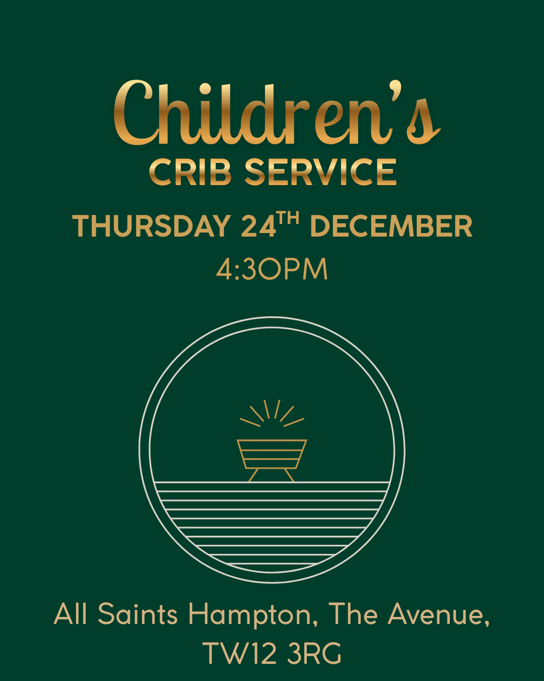 Come and meet the grumpy inn keeper and friends as we retell the Christmas story in a fun and creative way.