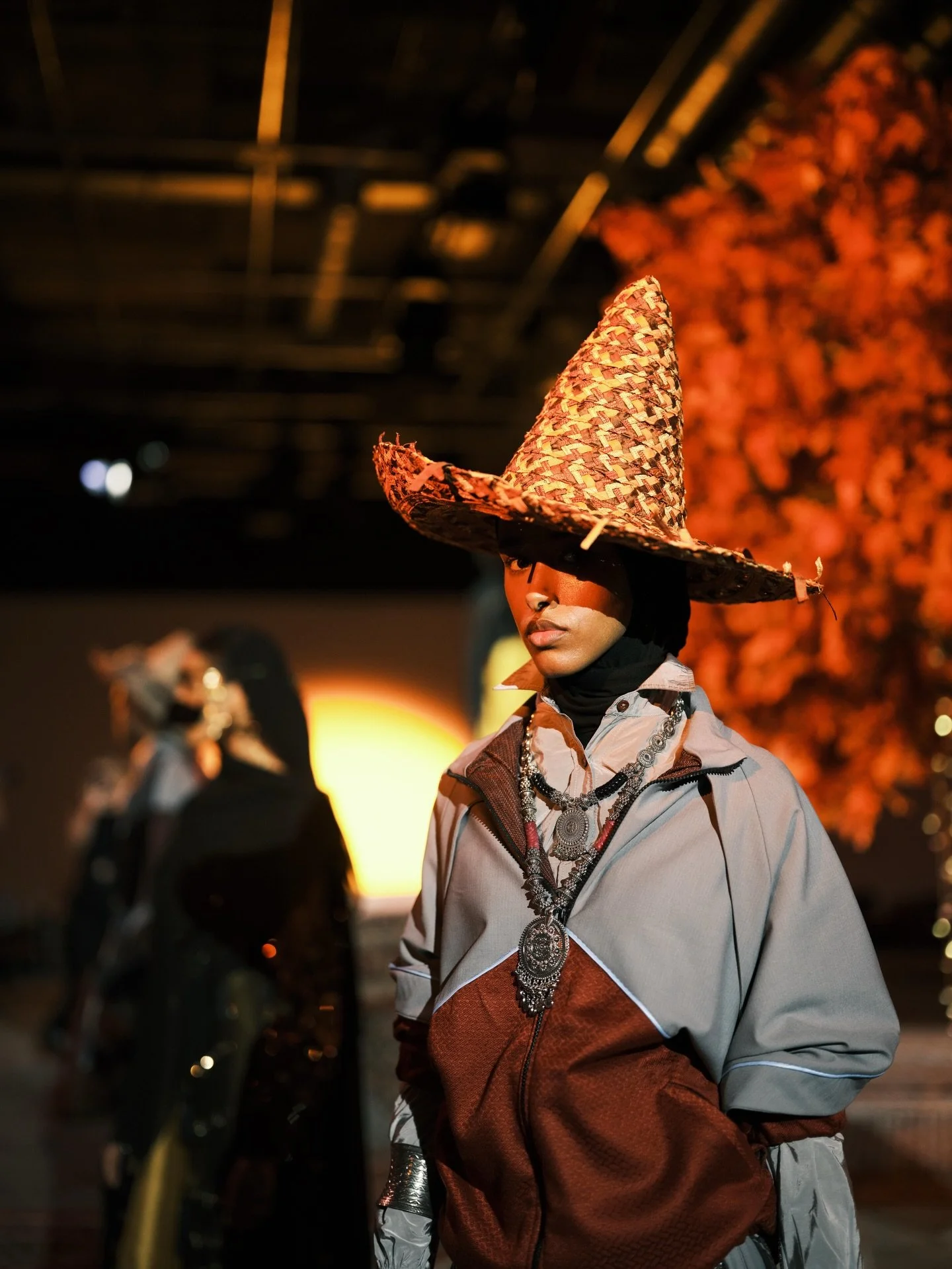 The brilliant @kazna.asker broke the fast while showcasing her final collection with NewGen in our BFC show space at 180 The Strand.&nbsp;

Held during the month of Ramadan and honouring the moment of sunset, the presentation incorporated iftar fully