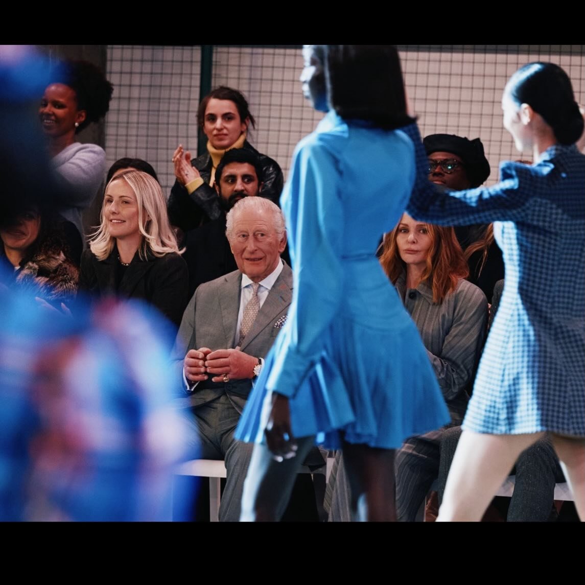 We are so proud of our King Charles in the USA this week. That speech was a master class 🩷&hellip;. Here he is at our opening show at LFW in September ❤️