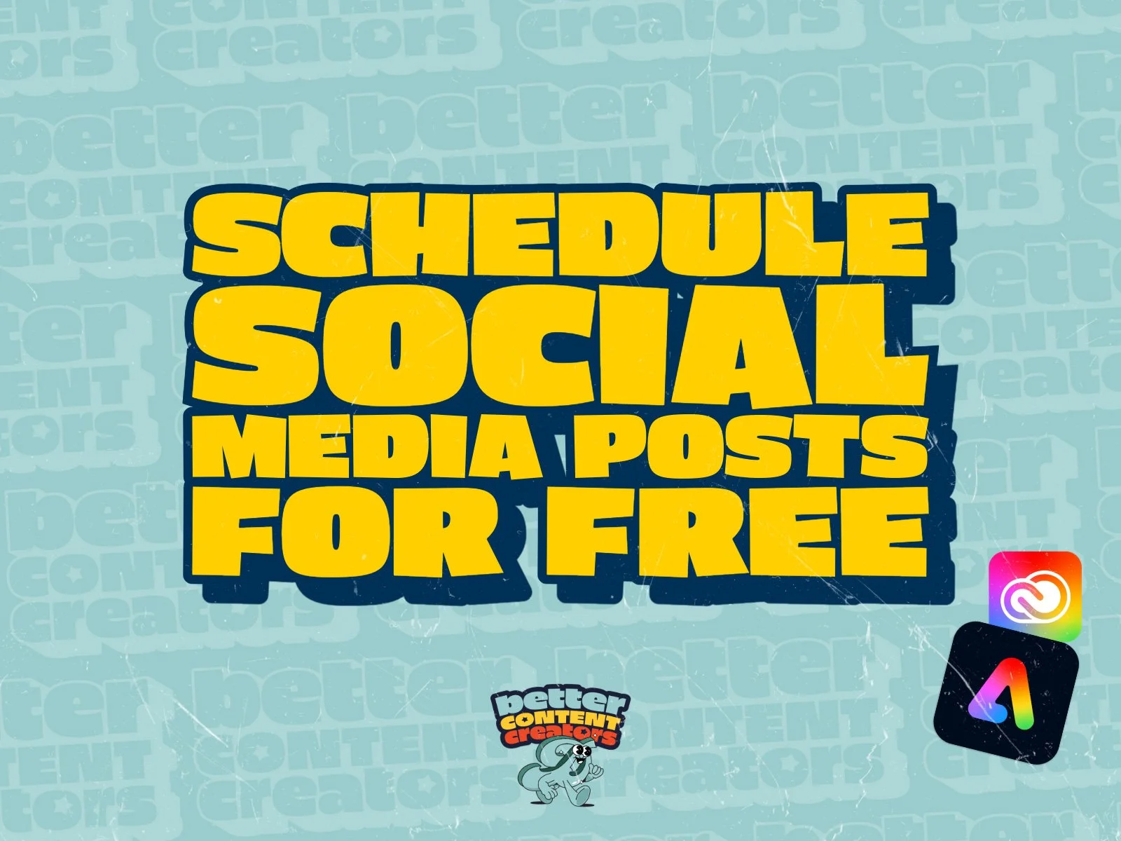 Schedule Social Media Posts for Free with Adobe Express