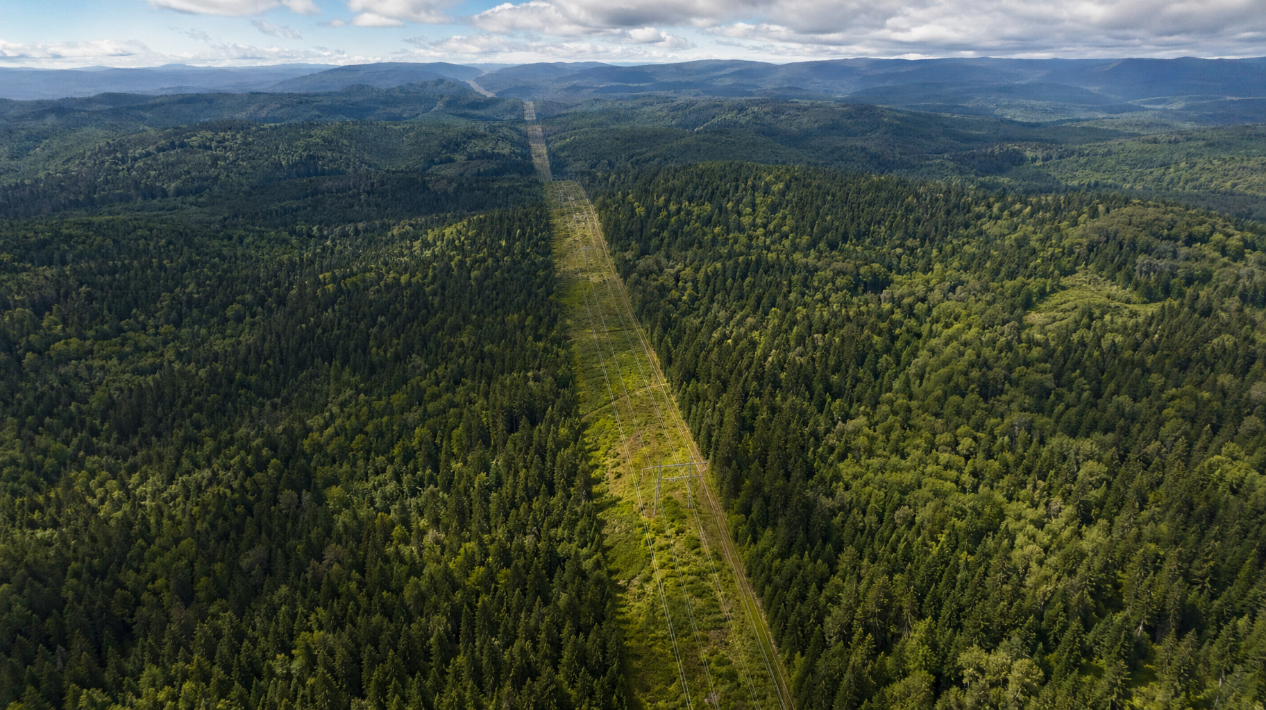 Wildfire risk in the utility corridor