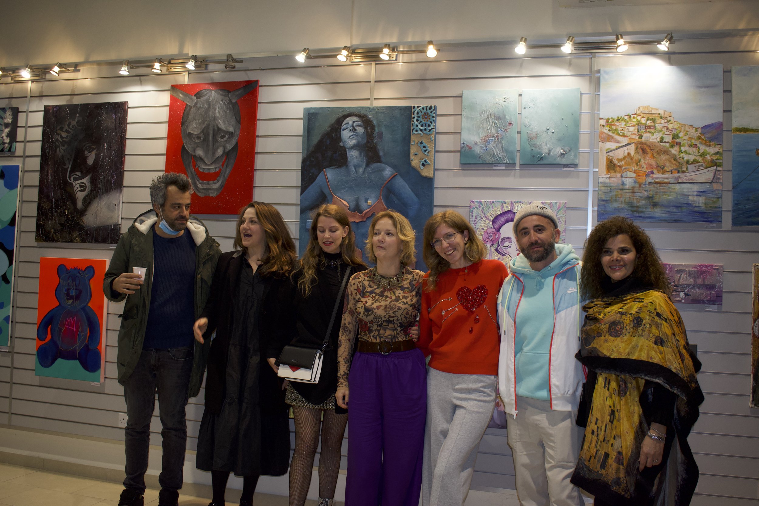 "From all over the world", Gorilla Gallery, Paphos, Cyprus, January 2022