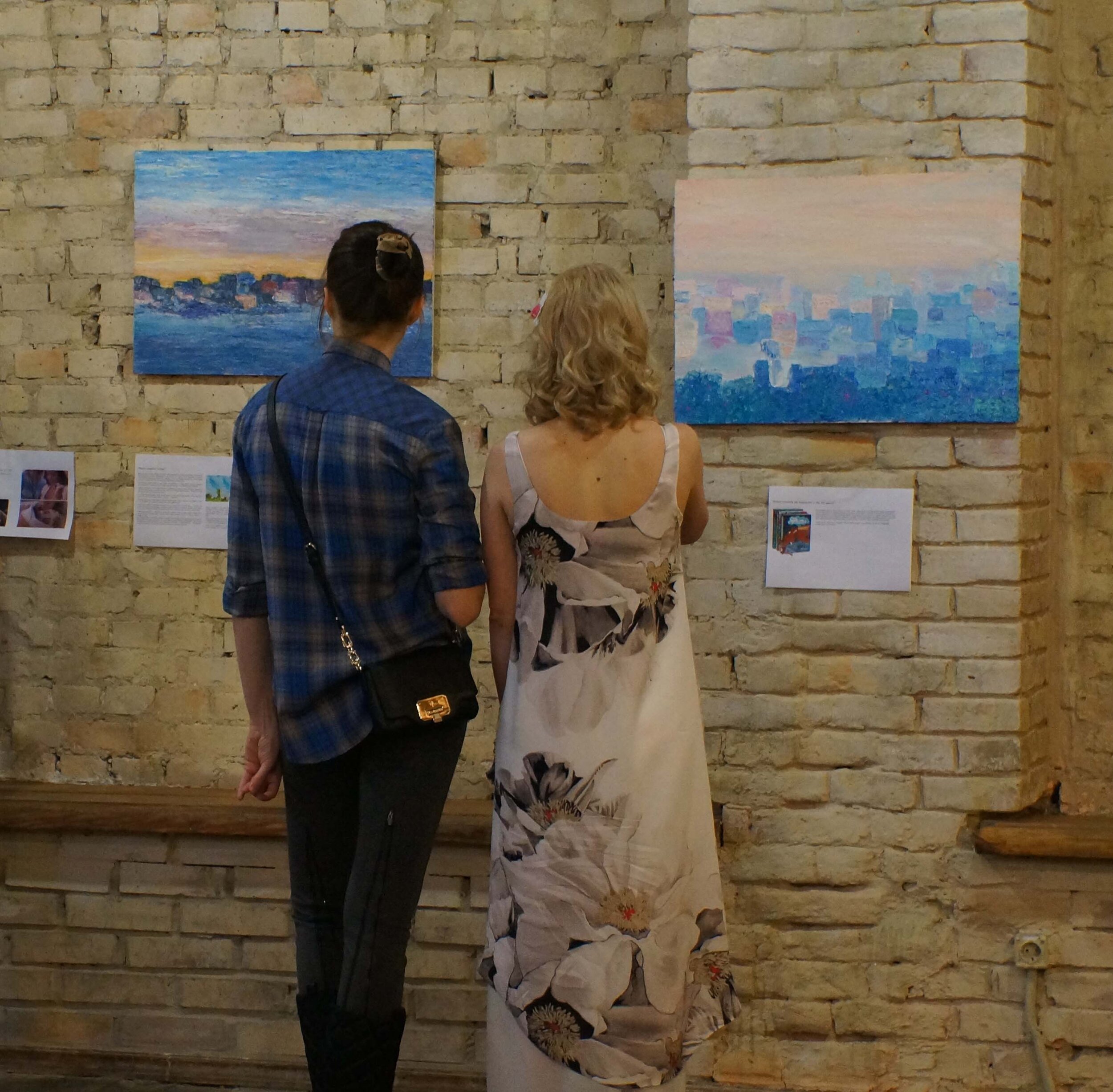 "The colours of the city #1" personal exhibition, Kyiv, Ukraine, 2013
