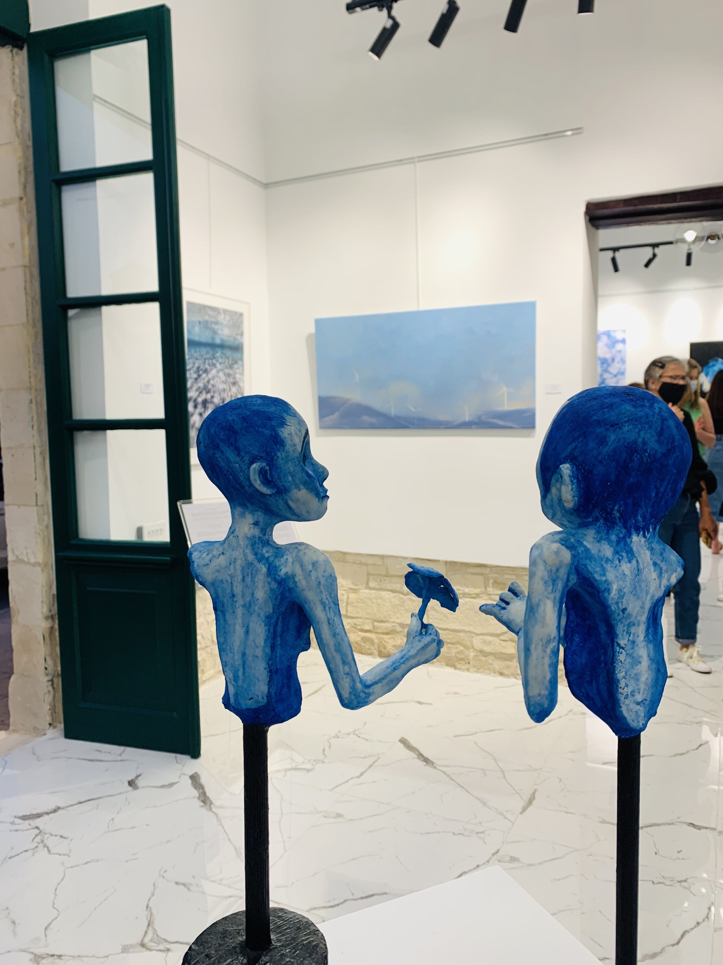 "The Blue exhibition", Exhibit 8, Limassol, Cyprus, April 2021