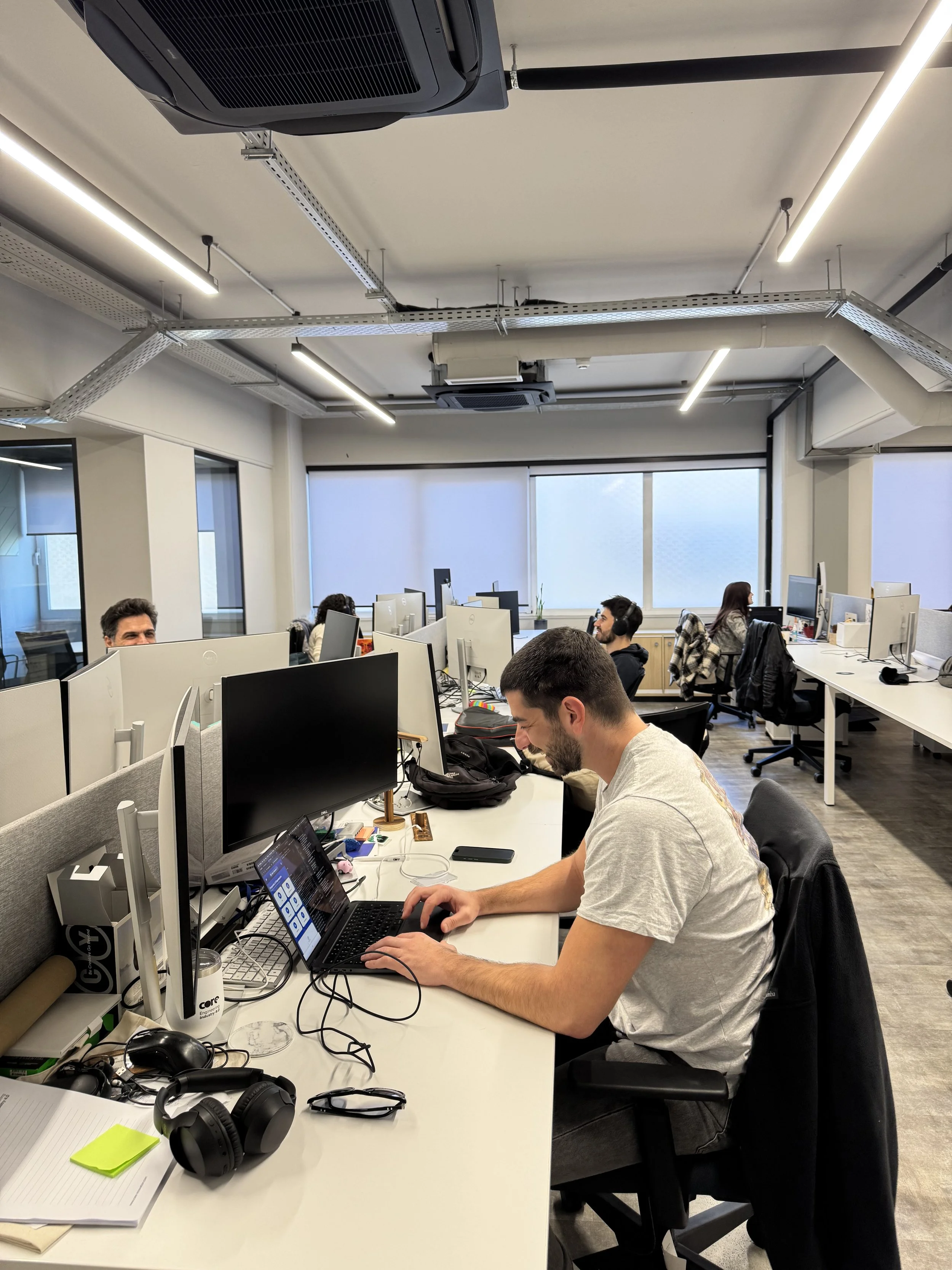 Snapshot from our Data Scientists during work 