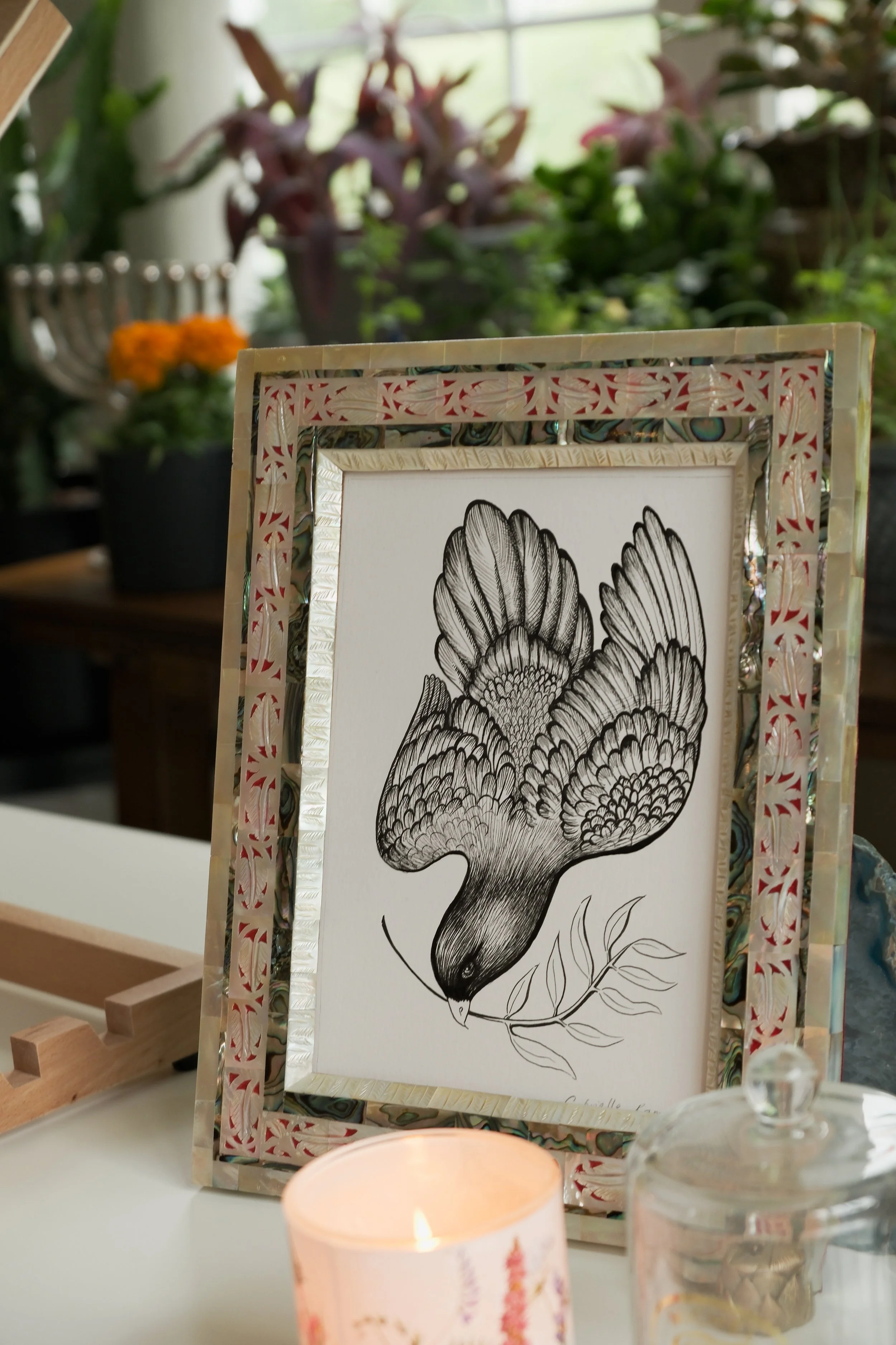 Peace Pigeon Original Painting