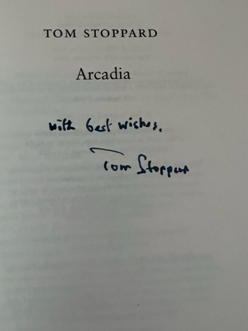 tom stoppard signed play theatre works.jpg