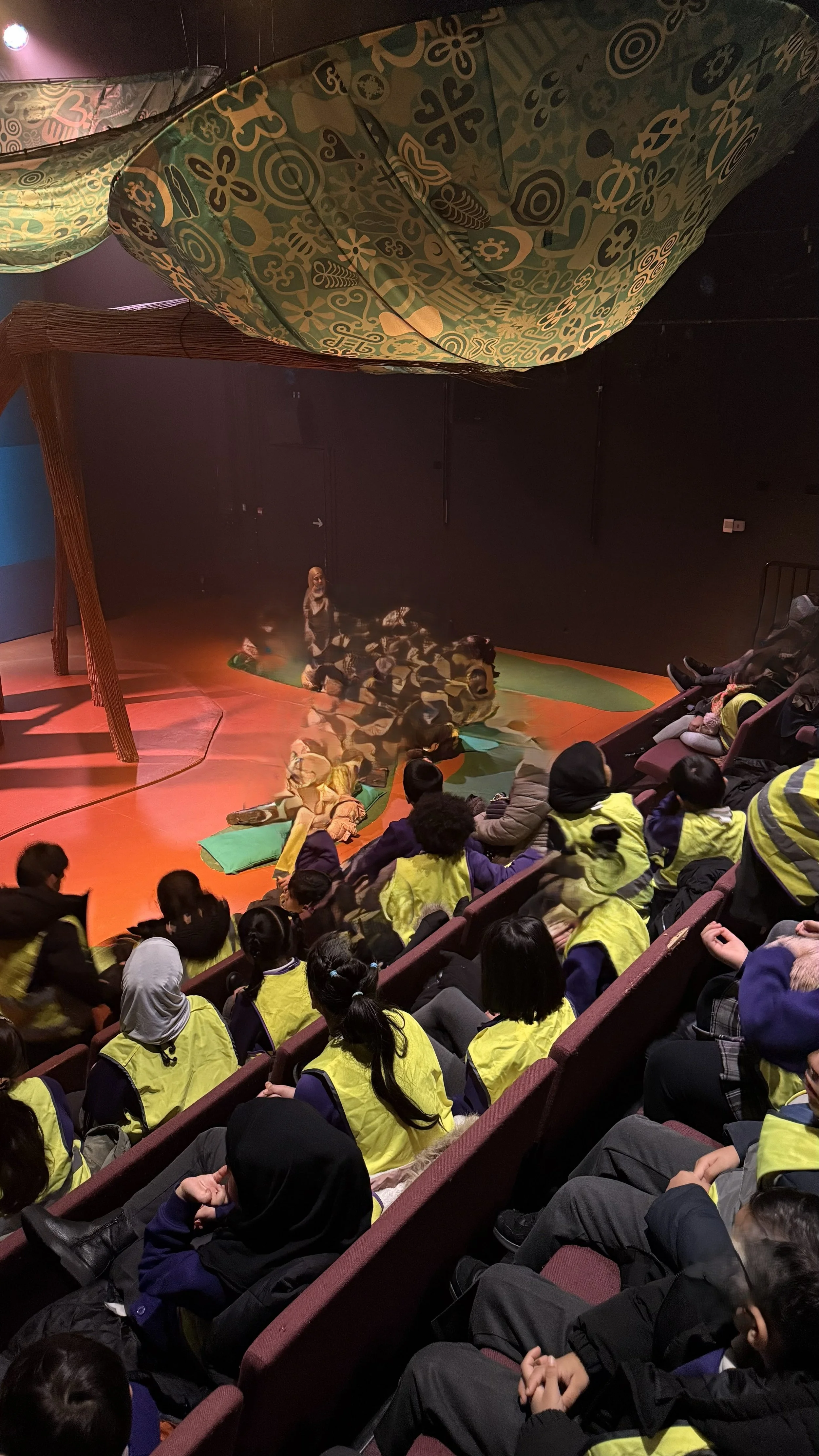 First-Time Theatre Magic: Year 3 Students Experience Anansi the Spider