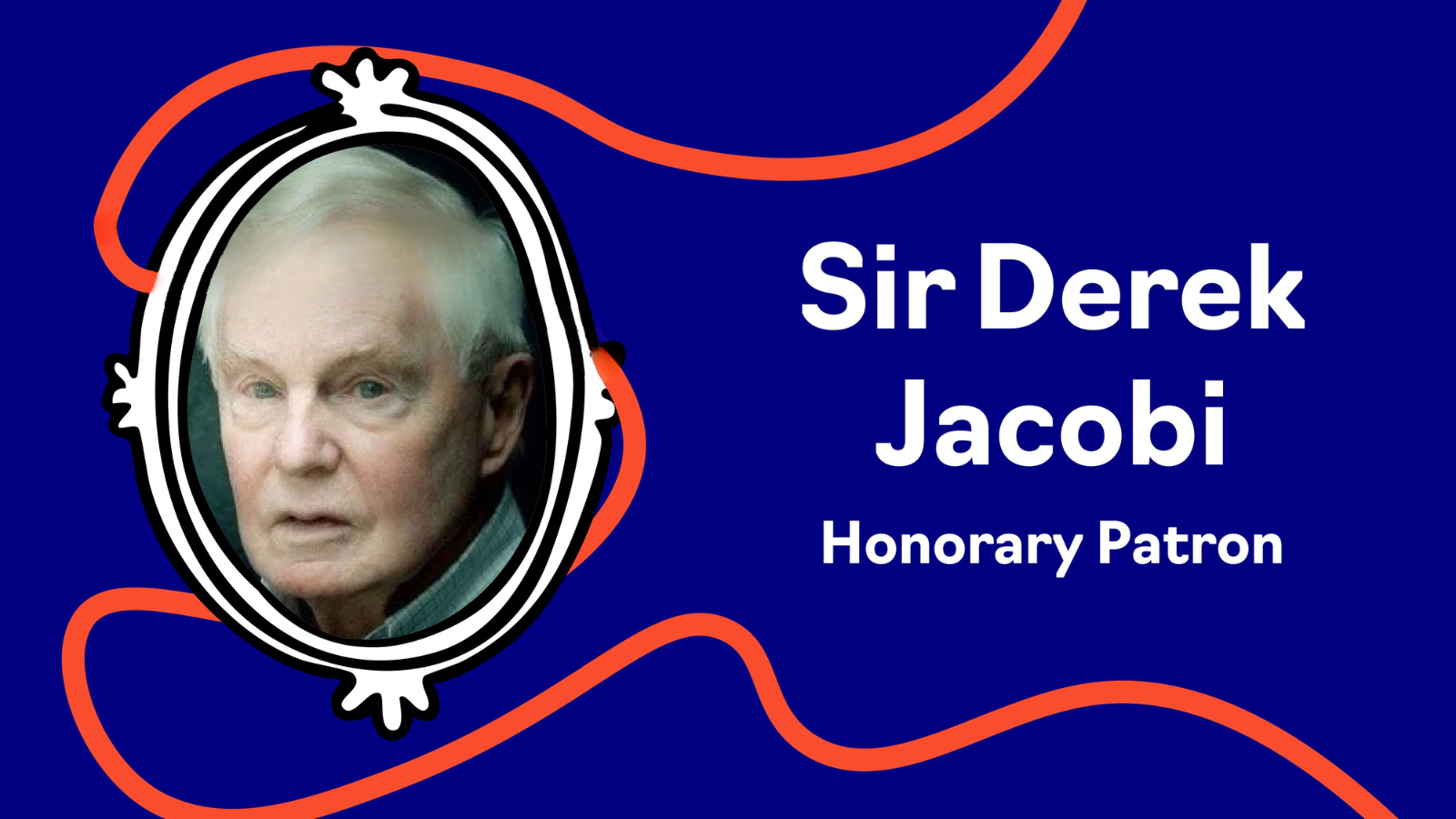 theatre works! Welcomes Sir Derek Jacobi as Honorary Patron