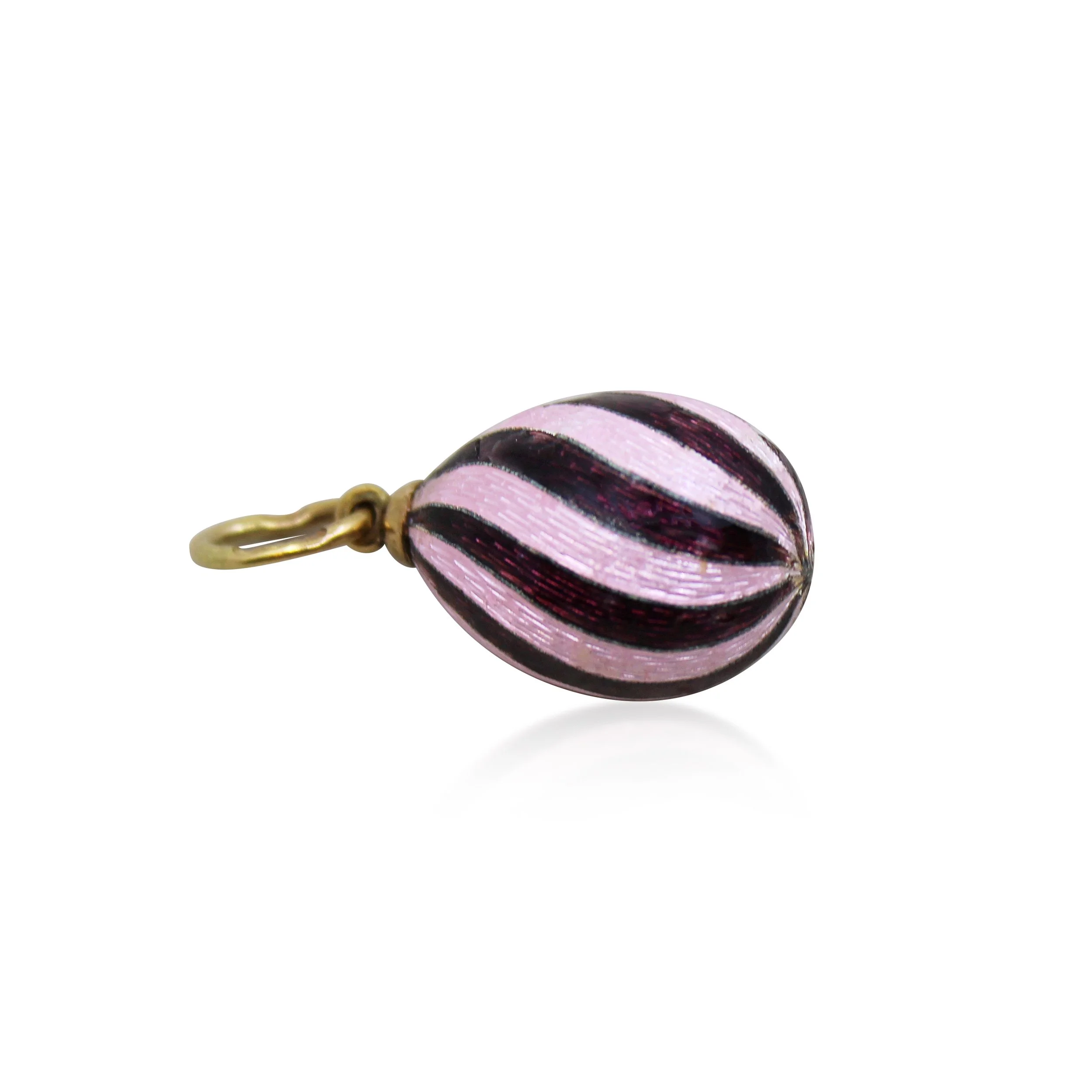 Antique Enamel Egg Pendant