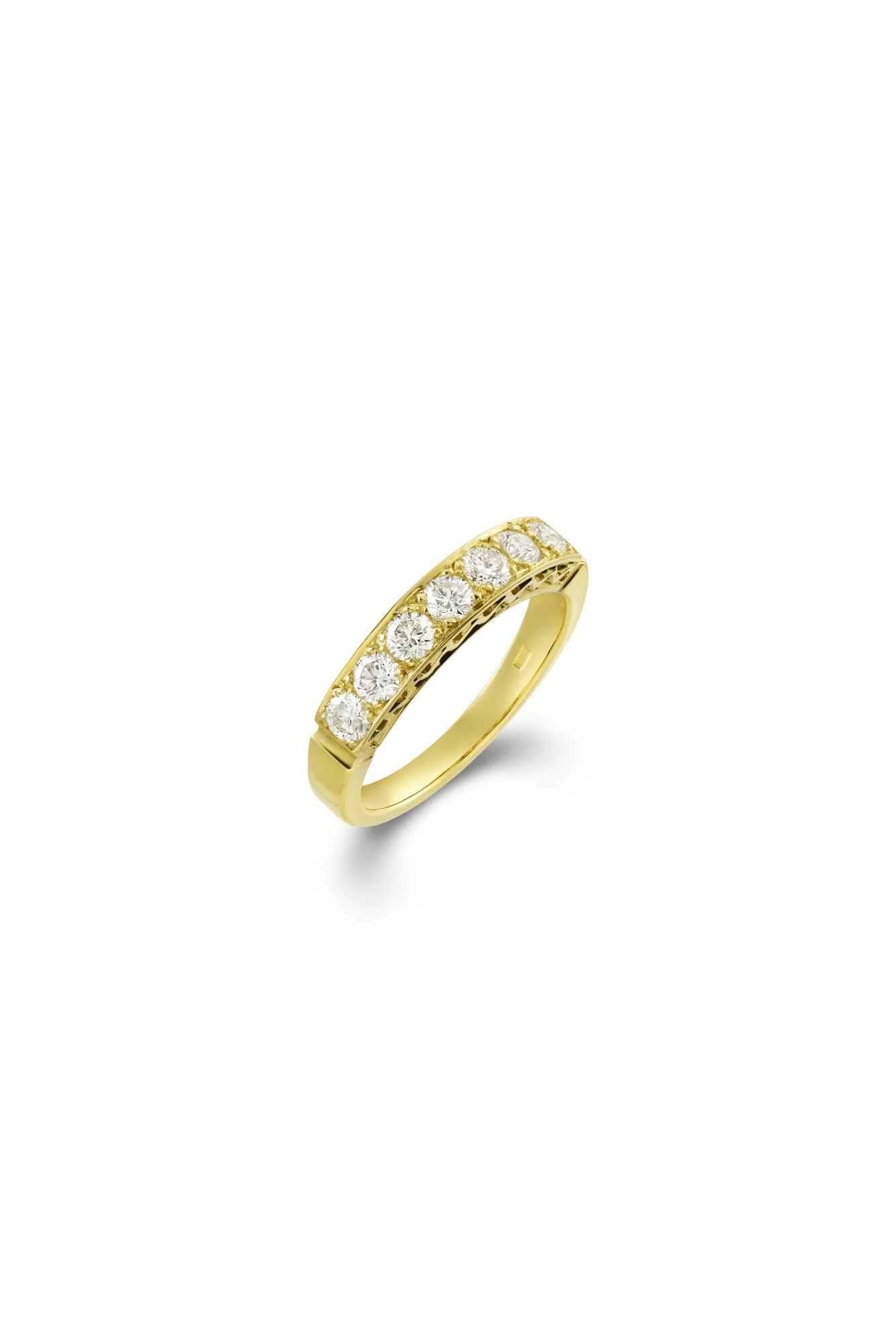 18ct Gold and Diamond Seven-stone Ring