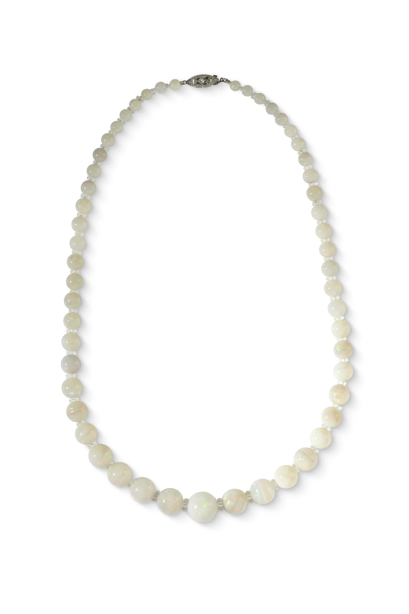 Opal Bead Necklace