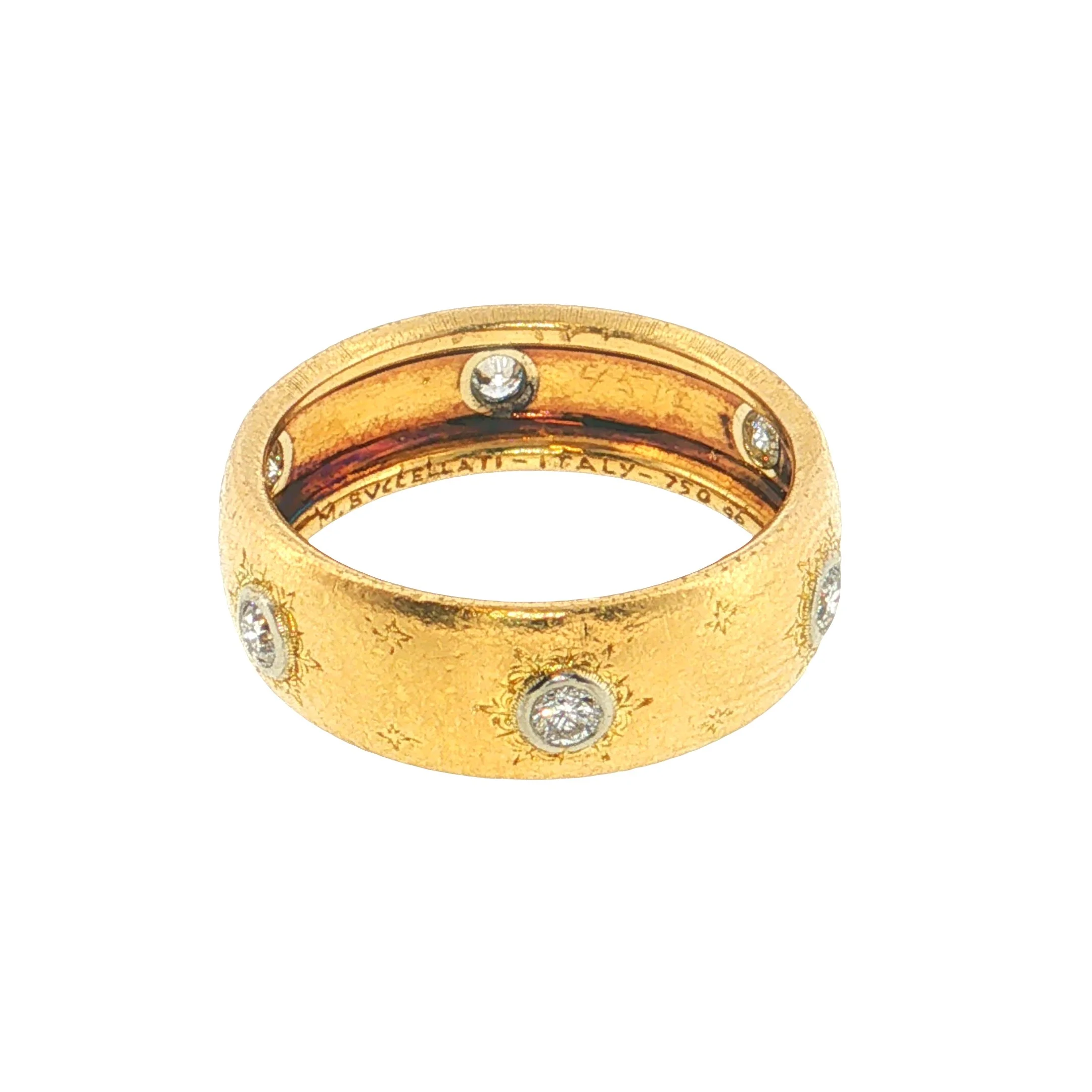 18ct Gold and Diamond Ring by Buccellati
